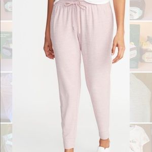 Old Navy Mid Rise Breathe ON Soft Joggers Pink NWT